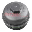 METZGER 2370071 - Couvercle, boîtier du filtre à huile