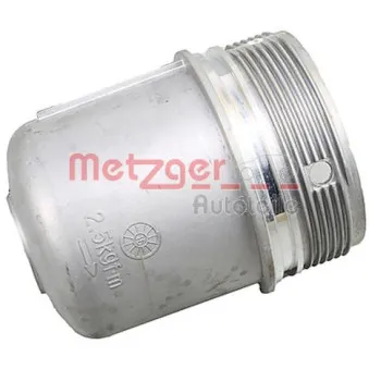 Couvercle, boîtier du filtre à huile METZGER 2370075 pour NISSAN ATLEON 35,15 - 150cv