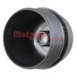 METZGER 2370076 - Couvercle, boîtier du filtre à huile