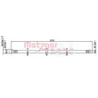 Flexible de frein METZGER [4111486]