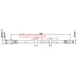 Flexible de frein METZGER [4111487]