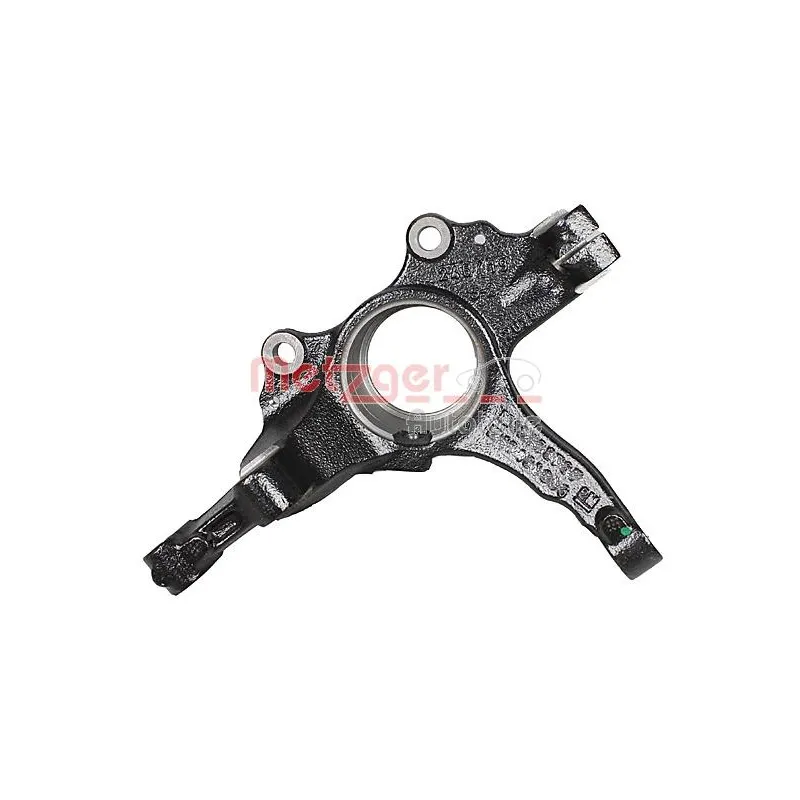 Fusée d'essieu, suspension de roue avant gauche METZGER 58122001 - Visuel 1