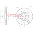 METZGER 6110772 - Jeu de 2 disques de frein arrière