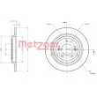 METZGER 6110797 - Jeu de 2 disques de frein arrière