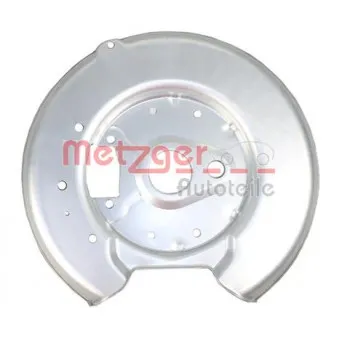 Déflecteur, disque de frein arrière droit METZGER 6115150