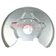 METZGER 6115169 - Déflecteur, disque de frein