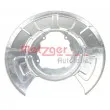 METZGER 6115172 - Déflecteur, disque de frein
