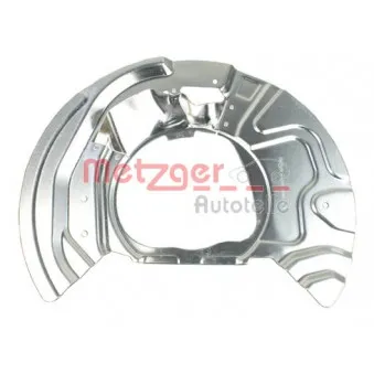 Déflecteur, disque de frein avant gauche METZGER OEM V20-3592
