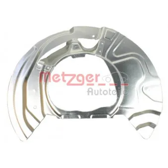 Déflecteur, disque de frein avant droit METZGER OEM V20-3593