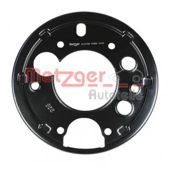 METZGER 6115186 - Déflecteur, disque de frein arrière droit