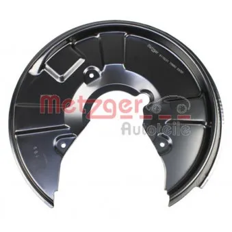 Déflecteur, disque de frein arrière gauche METZGER OEM V10-5061