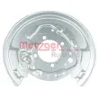 METZGER 6115242 - Déflecteur, disque de frein arrière droit