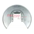 METZGER 6115290 - Déflecteur, disque de frein