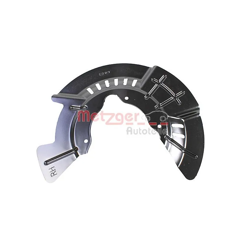 Déflecteur, disque de frein avant droit METZGER 6115350 - Visuel 1