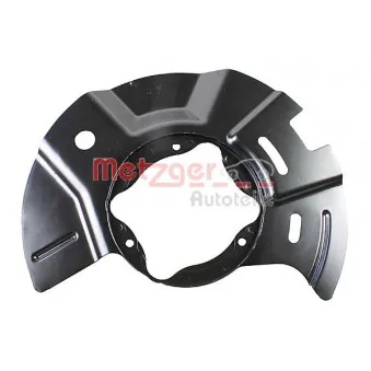 Déflecteur, disque de frein avant droit METZGER 6115412