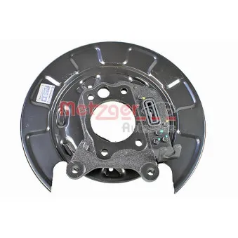 Plateau de frein arrière droit METZGER 6117032