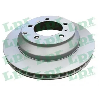 Jeu de 2 disques de frein avant LPR OEM 9Y0615601A