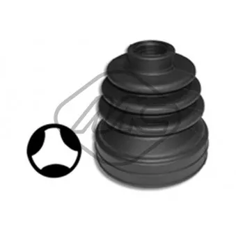 Soufflets de cardan avant Metalcaucho OEM 44017S6DE11