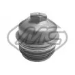 Metalcaucho 38845 - Couvercle, boîtier du filtre à huile