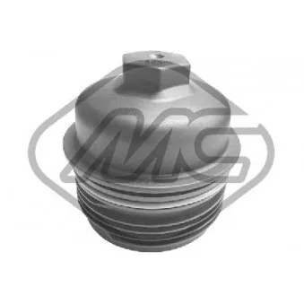 Couvercle, boîtier du filtre à huile Metalcaucho 38845 pour AUDI A5 3.0 TDI quattro - 245cv