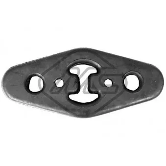 Bandes de caoutchouc, échappement Metalcaucho OEM 52001759