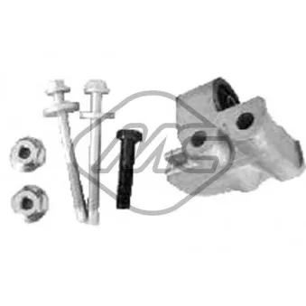 Suspension, corps de l'essieu arrière gauche Metalcaucho OEM 9181013