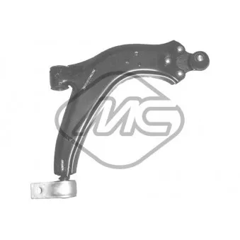 Triangle ou bras de suspension (train avant) Metalcaucho OEM 364038