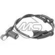 Metalcaucho 50206 - Capteur, vitesse de roue