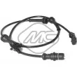 Metalcaucho 50208 - Capteur, vitesse de roue