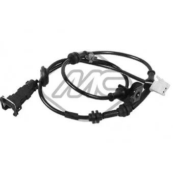 Metalcaucho 50245 - Capteur, vitesse de roue