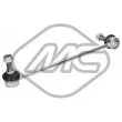 Metalcaucho 53378 - Entretoise/tige, stabilisateur avant gauche
