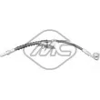 Metalcaucho 96080 - Flexible de frein avant droit