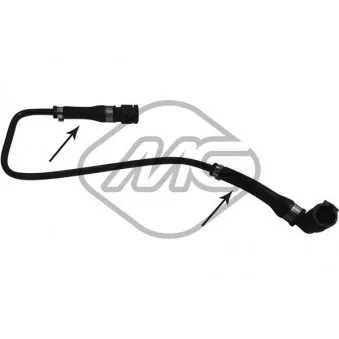 Durite de radiateur Metalcaucho OEM 11531439123