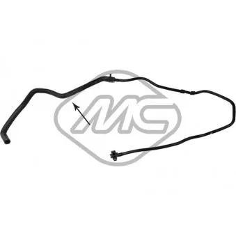 Durite de radiateur Metalcaucho 98233 pour PEUGEOT PARTNER TCe 90 - 90cv