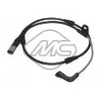 Metalcaucho 02086 - Contact d'avertissement, usure des plaquettes de frein