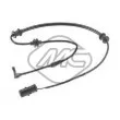 Metalcaucho 02111 - Contact d'avertissement, usure des plaquettes de frein