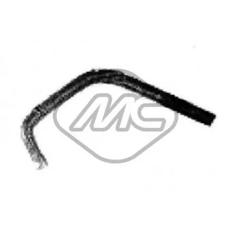 Tuyauterie, vanne EGR Metalcaucho 07670 pour RENAULT EXPRESS 1.2 - 55cv