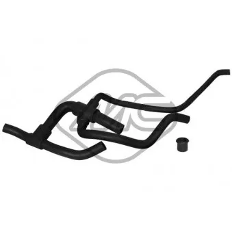 Manche, batterie chauffante-chauffage Metalcaucho 08435 pour PEUGEOT 106 1.9 D - 54cv