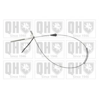 Tirette à câble, frein de stationnement QUINTON HAZELL OEM 90445985