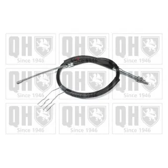 Tirette à câble, frein de stationnement QUINTON HAZELL BC2672 pour RENAULT SAFRANE 2.0 12V - 132cv