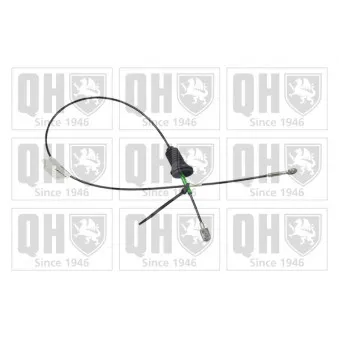 Tirette à câble, frein de stationnement QUINTON HAZELL OEM 3530622