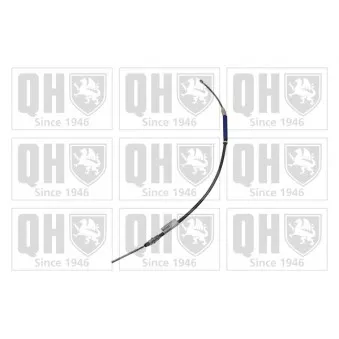 Tirette à câble, frein de stationnement QUINTON HAZELL OEM 4745R1
