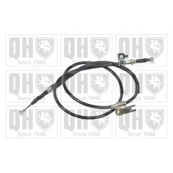 Tirette à câble, frein de stationnement QUINTON HAZELL BC3462 pour MAZDA 626 1.8 - 100cv