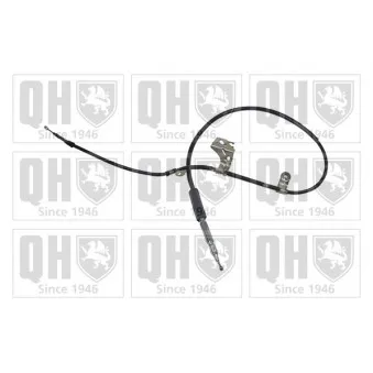 Tirette à câble, frein de stationnement QUINTON HAZELL OEM 4B0609722L