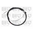 QUINTON HAZELL BC4088 - Tirette à câble, frein de stationnement