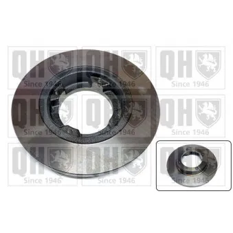 Jeu de 2 disques de frein avant QUINTON HAZELL OEM 5551178401