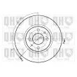 QUINTON HAZELL BDC3440 - Jeu de 2 disques de frein avant