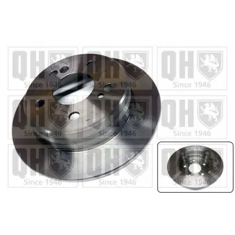 Jeu de 2 disques de frein arrière QUINTON HAZELL OEM 2014230912