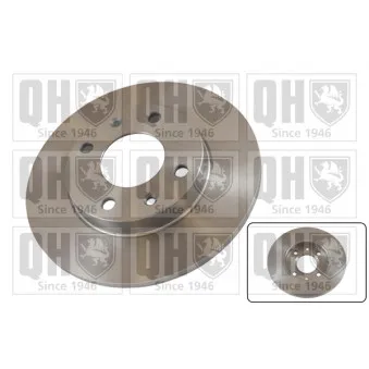 Jeu de 2 disques de frein avant QUINTON HAZELL OEM 424689