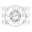 QUINTON HAZELL BDC3585 - Jeu de 2 disques de frein avant